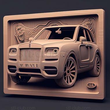 3D мадэль Rolls Royce Cullinan (STL)